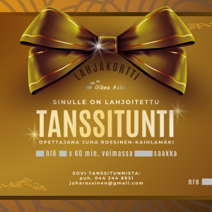 Tuotteet / Lahjakortit